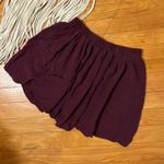 LA Hearts flowy garnet mini skirt Photo 0