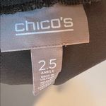 Chico's  ankle Cargo Pants NWOT in dark green Photo 2
