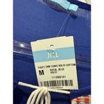 J. McLaughlin NWT  Embroidered Tassel Paget Tunic Women's Royal Blue Shirt Medium Photo 4