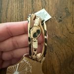 None Leopard Pattern‎ Bracelet with Gold Accents Photo 1