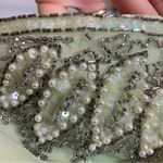Vintage 50s Formal Dress‎ Prom Strapless Pale Green Elegant Hollywood Glamorous Size XXS Photo 9