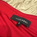 Jlux label slinky sparkly red dress size small Photo 1