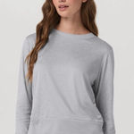 Vuori  Daydream Crew Light Heather Grey Sweater Photo 0