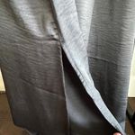 DKNY Black V-Neck Oversize Maxi Dress with Cargo Pocket Size XL NWT Photo 10