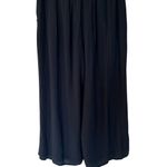 Hollister Dark Blue Wide Leg Pants with Tie Waist Photo 2