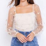 Le lis sheer star bodysuit Photo 0