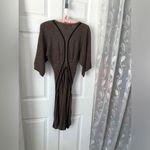 Max Studio  Sweater Dress Women size small Striped Cotton Blend Photo 2