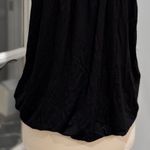 Anthropologie Queen Esther Black Embellished Jeweled Neckline Top Photo 6