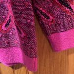 ZARA Pink Jacquard Knit Cardigan with Pompoms Size Large Bloggers Fave 5802/162 Photo 12