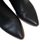 Madewell Womens 6 The Western Ankle Boot in Black Leather Photo 6