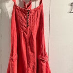 Pilcro ANTHROPOLOGIE  Flutter Sleeve Dress with Button Detail Photo 0