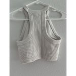 Aerie  Top Womens Medium White Bra Ribbed Yoga Workout‎ Active Gym Sporty Beachy Photo 1