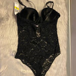 Jezebel 🆕  Black Lace One Piece Photo 8