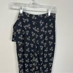 Diane Von Furstenberg  Leaves Two Printed Tie Waist Pants Photo 4