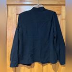 Sag Harbor  Womens Black Blazer Jacket With Shoulder Pads Photo 2
