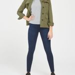 Spanx Jean-Ish Ankle Leggings Twilight Rinse Sz XS Photo 1