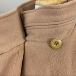 Vintage single button wool swing coat tan L Tan Size L Photo 5