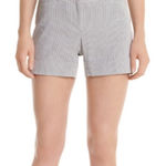 White House | Black Market Black and White striped dress shorts size 10 Photo 0