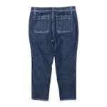 Talbots  Women’s 10P High Rise Slim Straight Ankle Jeans Regina Dark Wash Stretch Photo 3