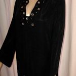 Slinky Brand  mirrored tile blouse Photo 3