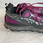 Altra Lone Peak 3.5 Gator Trap Trail Running Shoes Women 8.5 Purple Gray Outdoor Photo 2