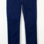 Madewell  Dark Wash Denim Rail Straight Leg Low Rise Jeans Size 27x34 Photo 0