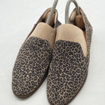 Lucky Brand  Tan‎ Women's Cahill Animal Print Leopard Loafers - Size 7.5 Photo 0