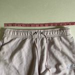 Nike Women’s Small Pink Drawstring Fleece Lounge Athletic Shorts S Photo 3