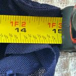 Free People  sexy babydoll boho navy & yellow mesh velvet burnout dress XS Photo 6