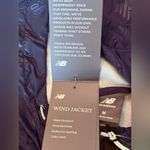 New Balance Lined Dark Blue Hooded Wind & Water Resistant Jacket size M NWT Photo 7