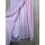 Lulus NWT  Glamorous Disposition Light Pink Ruched Maxi Dress Bridesmaid Size XL Photo 7