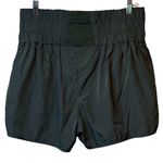 ODODOS Women's Green High Elastic Waist Dolphin Hem Athletic Shorts Gym Size M Size M Photo 1