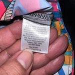 Lauren James Lauren‎ James Anorak Jacket Pullover RN91497 Windbreaker Tropical Print Size M Photo 4