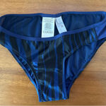 Adidas Stella Mccartney Swim Briefs Bikini Bottom‎ NWOT SIZE MEDIUM Blue Photo 0