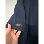 Carhartt  Force Cross Flex Scrub Top Size Medium Navy Scrubs Healthcare Photo 3