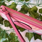 Coach Dempsey Large Phone Wallet With Garden Plaid Print And Patch c8680 Photo 2