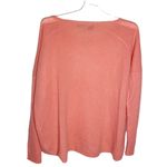 360 Cashmere neon pinky coral Crewneck slouchy sweater size M Photo 1