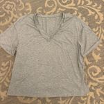 SheIn gray short sleeve top Photo 0