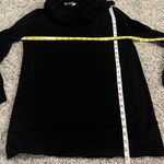 Pink Blush Maternity Cowl Neck Long Sleeve Black Plaid Tunic Top Pullover Medium Photo 4