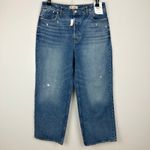 Madewell  The Curvy Low Slung Baggy Jean Robertson Wash Rigid Blue US 30 NWT Photo 6