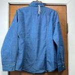 Zeagoo Woman’s Blue Denim Snap Button Up Western Shirt. (229) Photo 2