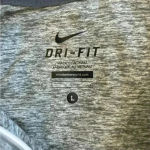 Nike  grey long sleeve Boston university athletic jacket in size large Photo 3