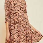 Hayden Womens Los Angeles Andy Asymmetrical Animal Print Swig Dress - Sz S Photo 0