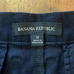 Banana Republic 12 Black Bermuda Shorts Tailored Casual Style Pockets Preppy Photo 1