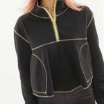 Urban Outfitters  Posie Fleece Black Medium Photo 0