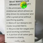 Super stretchy and soft white top Cossack Henley shirt long sleeves new with tag Same day shipping Smoke and pets free Size M Photo 4