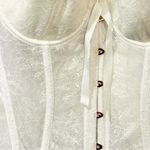 Savage x Fenty Rihanna White Embroidered Lace Corset Size 3X NEW Photo 2