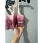 Gym shark‎ sports bra small pink burgundy Photo 2