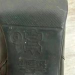 Predictions  Black Leather Ankle Boots Y2K Square Toe Block Heel Booties Size 6 Photo 6