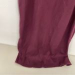 Silence + Noise Red Ribbed Sleeveless Bodycon Midi Dress Womens S Baddie Fall Photo 7